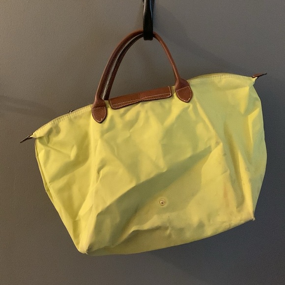 Longchamp short handle le plumage bag - Picture 2 of 6